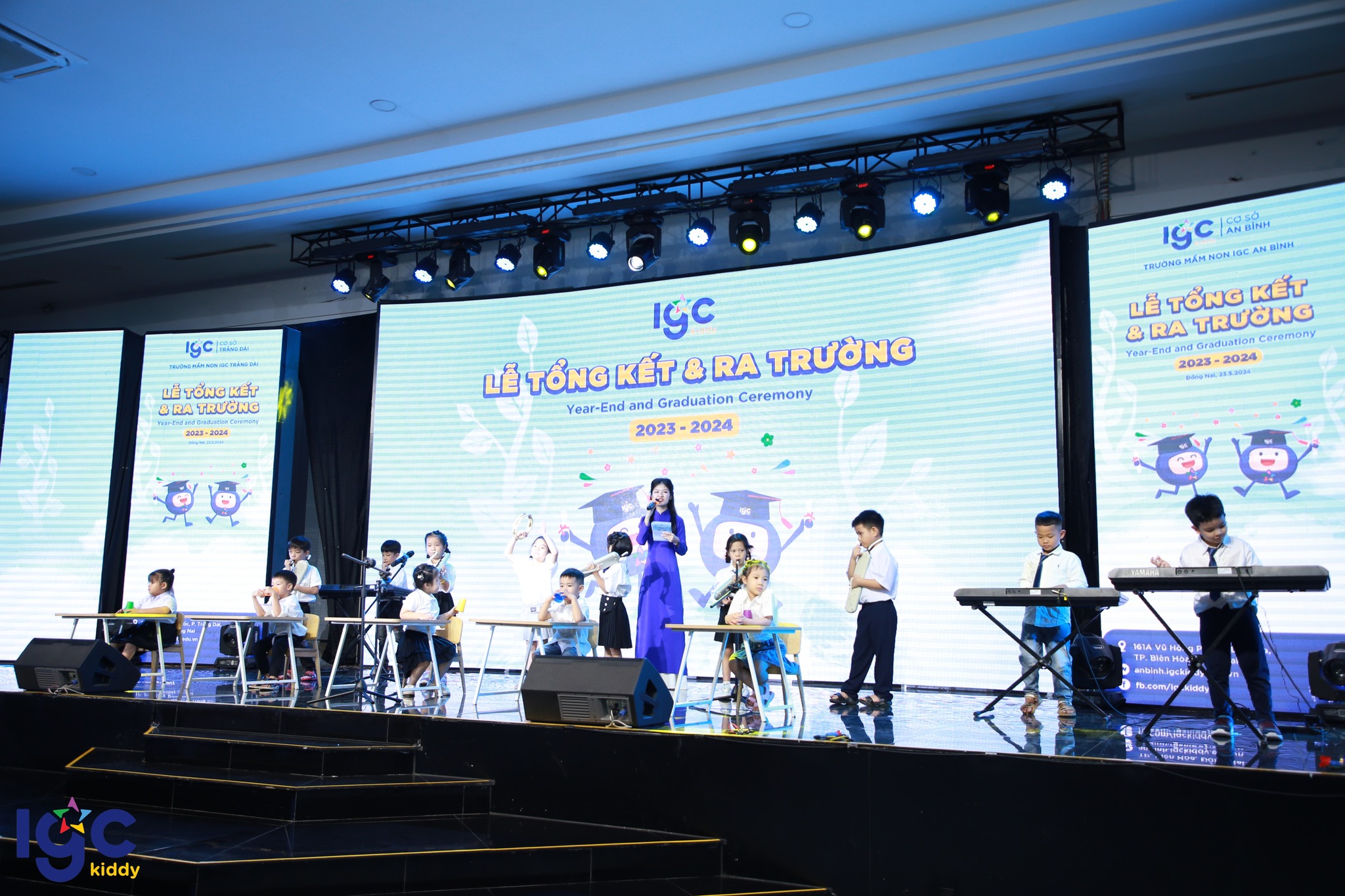 LỄ TỔNG KẾT VÀ RA TRƯỜNG NĂM HỌC 2023-2024