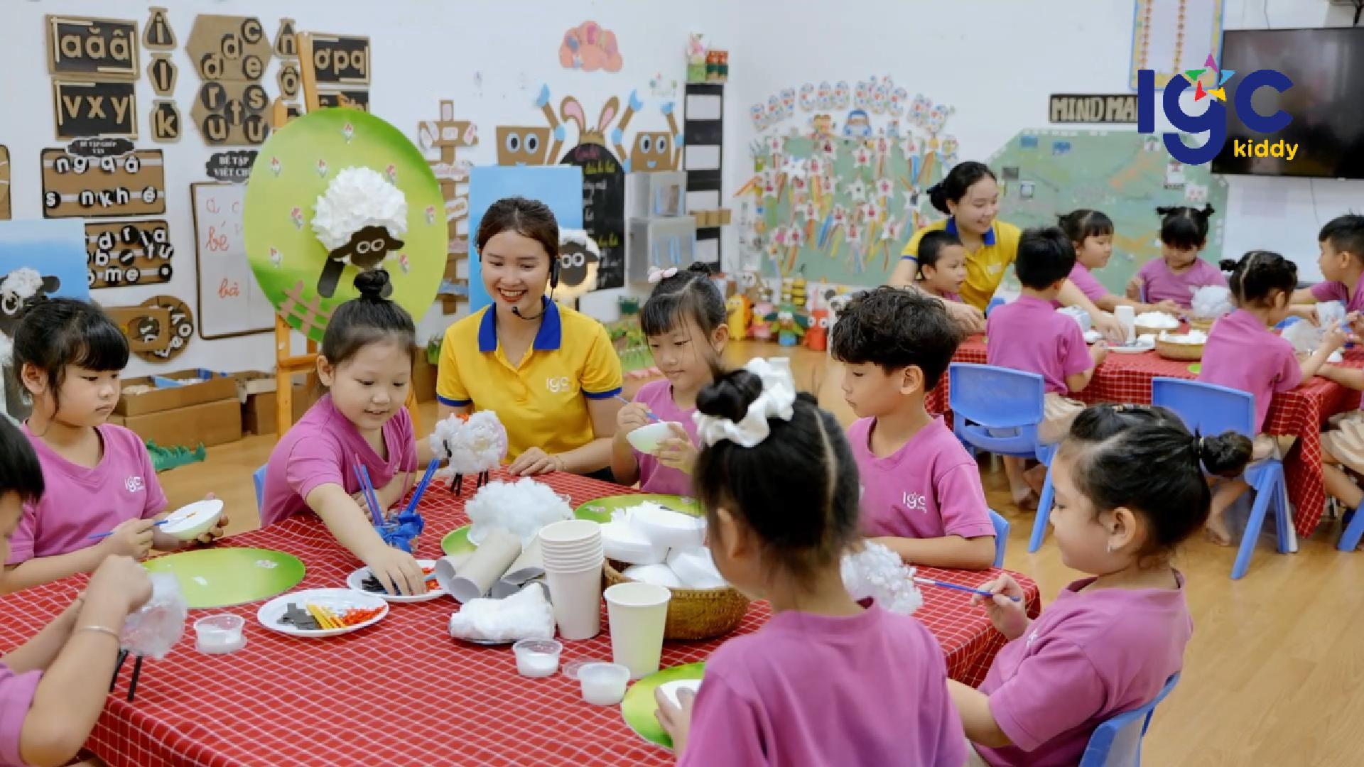 KHÁM PHÁ GIÁ TRỊ CỦA MÔ HÌNH "LỚP HỌC KHÔNG KHOẢNG CÁCH" TẠI IGC KIDDY TRẢNG DÀI!