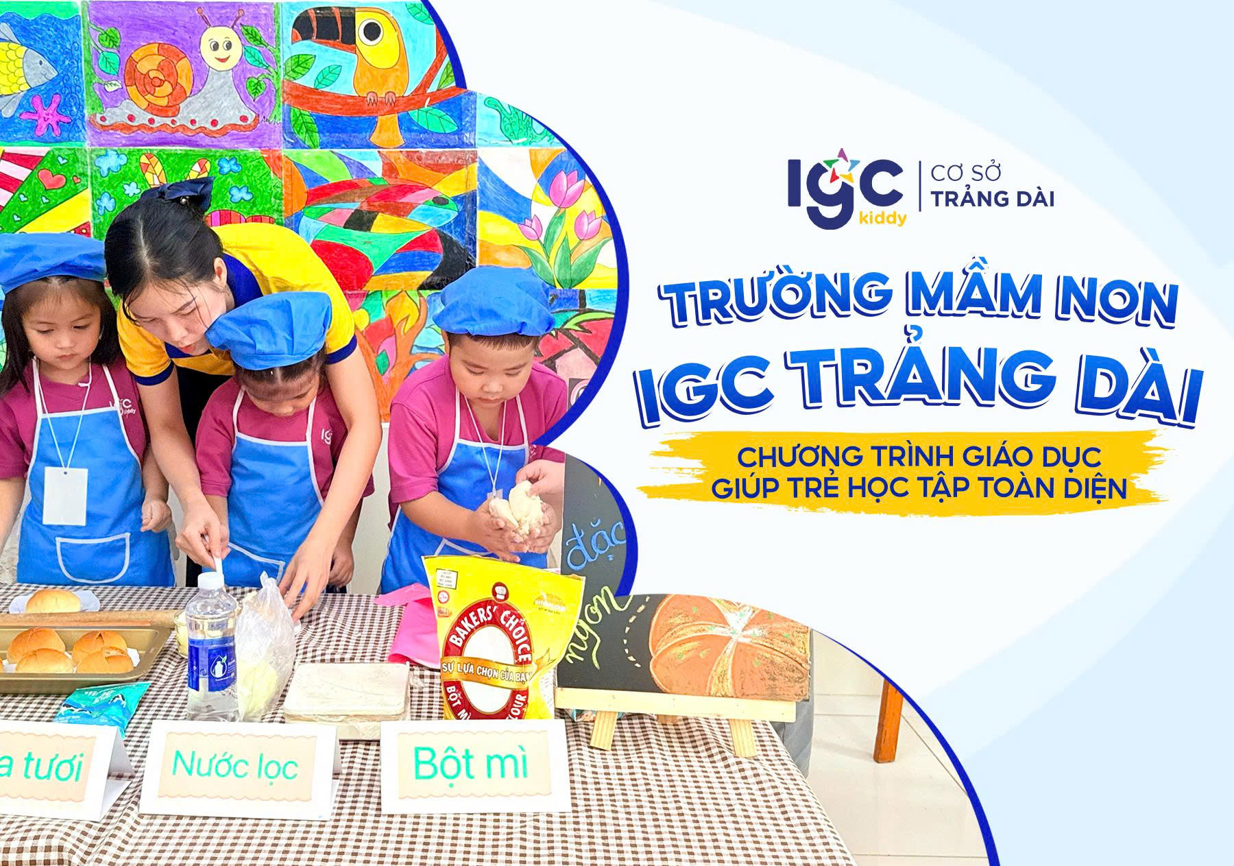 Trường Mầm non IGC Trảng Dài – Chương trình giáo dục hiện đại