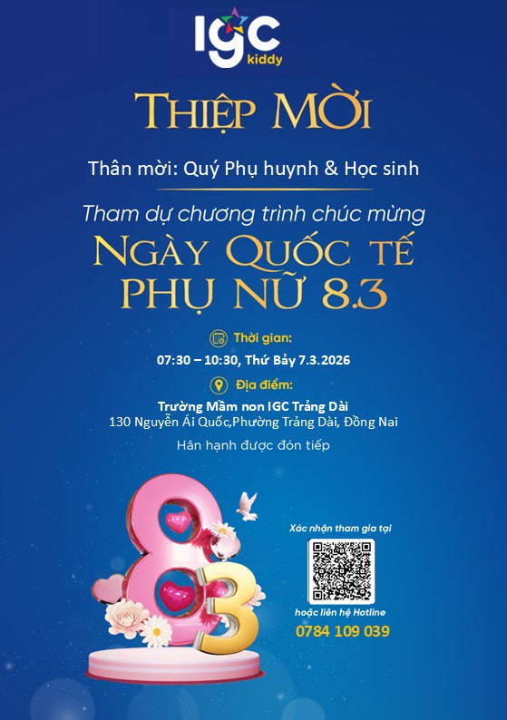 THÔNG BÁO TỔ CHỨC SỰ KIỆN CHÀO MỪNG NGÀY QUỐC TẾ PHỤ NỮ 8/3