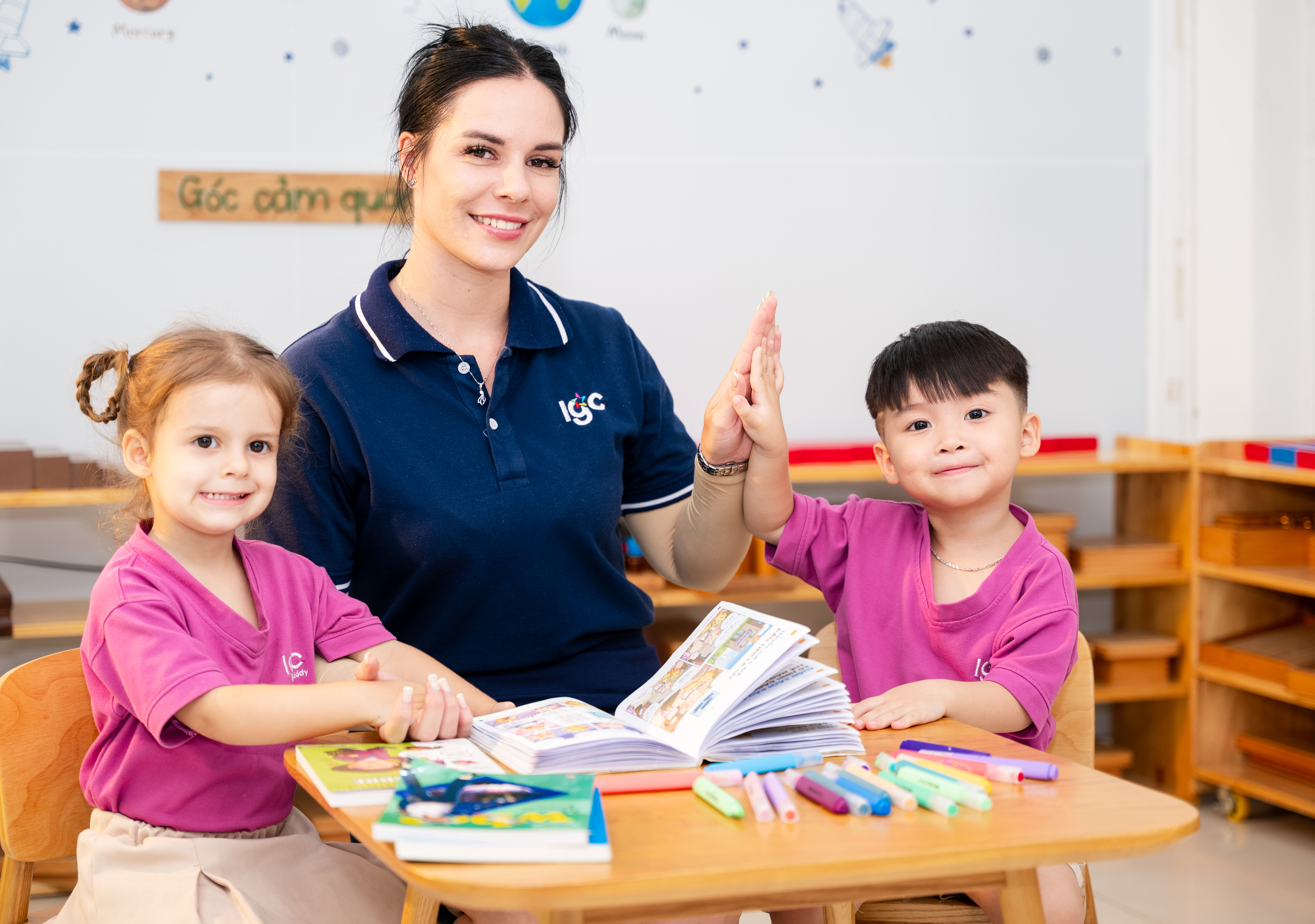 Chương trình học giúp trẻ phát triển toàn diện