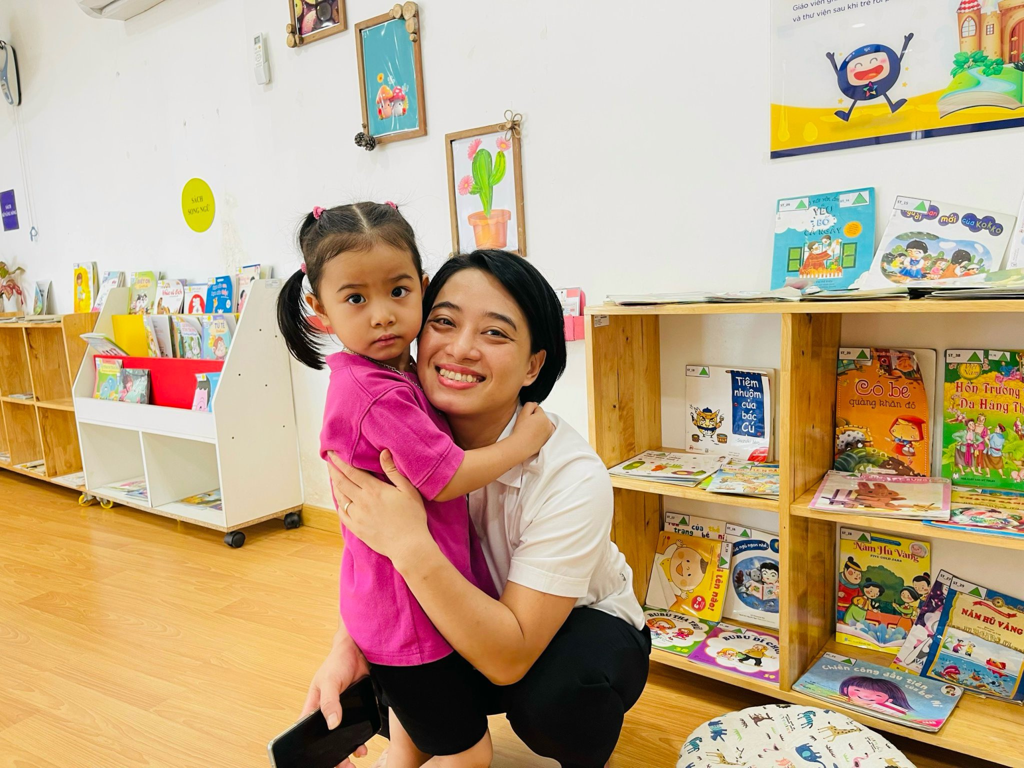 10. Giờ trả các bé về