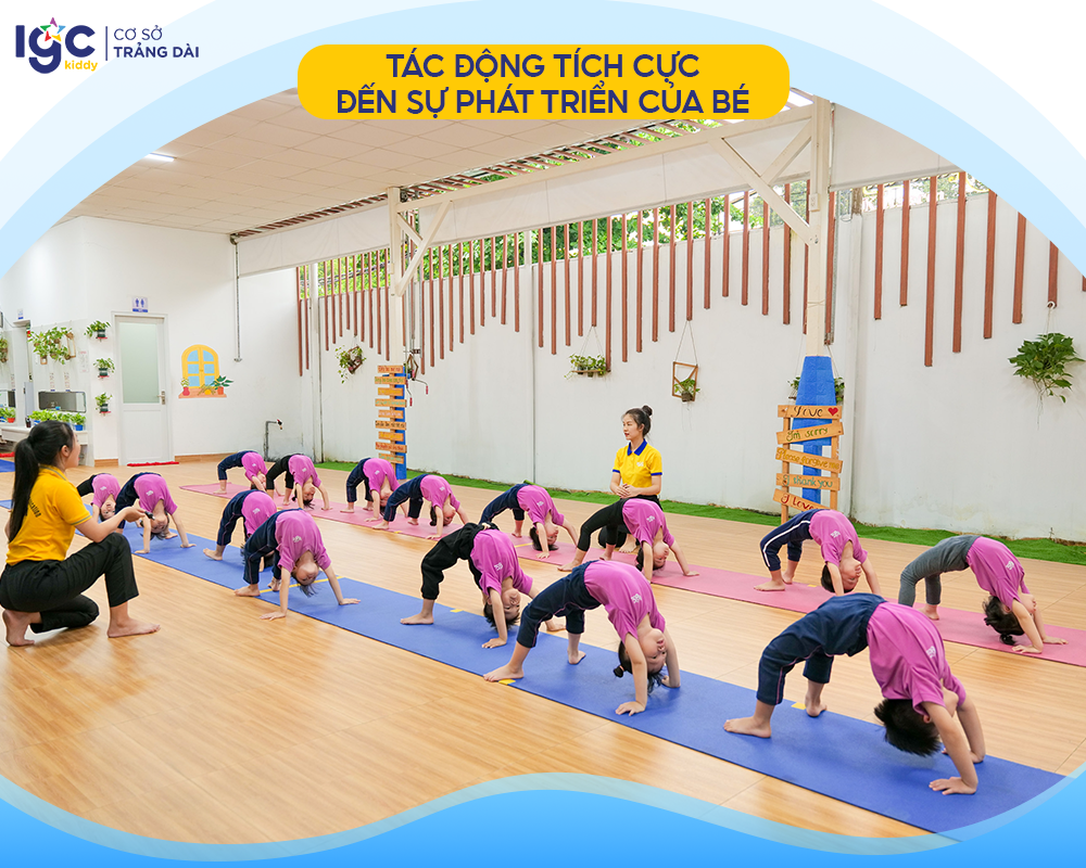 Tác động tích cực đến sự phát triển của bé